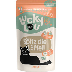 Lucky Lou LifeStage Adult with Poultry, Rabbit & Apple 125gr