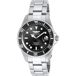 Invicta Pro Diver Ανδρικό Ρολόι με Ασημί Μεταλλικό Μπρασελέ 8932OB