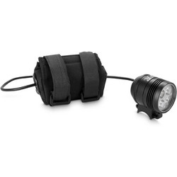 RFR ΦΑΝΑΡΙ ΕΜΠΡΟΣΘΙΟ POWER LIGHT 1600 BLACK 14327 Μαύρο