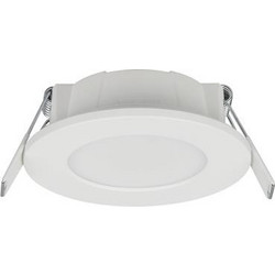 Trio Lighting Himal Πλαστικό Χωνευτό Σποτ με Ενσωματωμένο LED και Φυσικό Λευκό Φως Λευκό 635110101 ref10294538