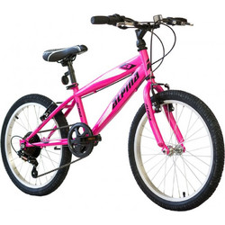 Alpina Alpha Παιδικό Mountain Bike 20" με 7 Ταχύτητες Φούξια