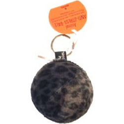 Μπρελόκ animal antistress ball grey and black