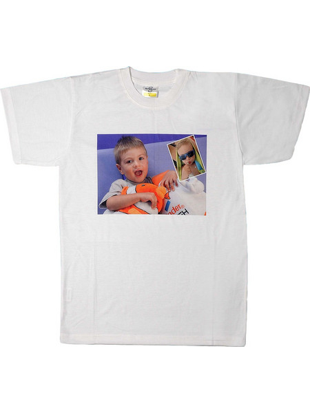 Cotton T-Shirt With Photo Print