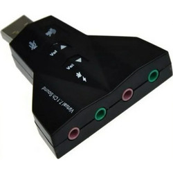 Κάρτα Ήχου USB για Υπολογιστή με Υποστήριξη 7.1