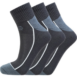 Virtus Κάλτσες 3-Pack Nolly Quarter Socks - 1001 Black