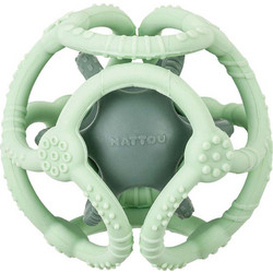 Nattou Μπάλες Μασητικά Green/Mint 0m+ 2τμχ