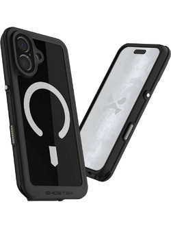 ΘΗΚΗ GHOSTEK NAUTICAL SLIM MAGSAFE ΑΔΙΑΒΡΟΧΗ για APPLE IPHONE 17 6.3 5G 2025 - ΜΑΥΡΟ - GHOCAS4320