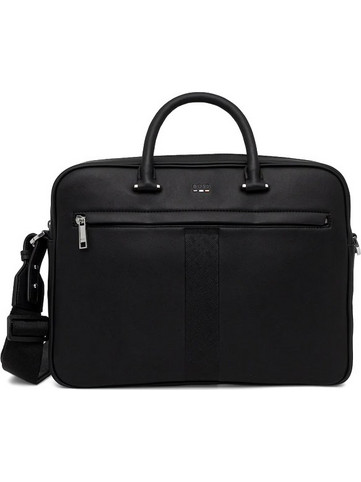 Boss Ray_MS_S μαύρη Τσάντα-Χαρτοφύλακας/ Briefcase 15" imitation leather black 50552614 001