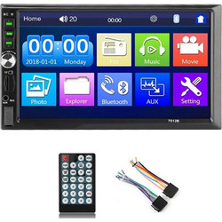 7012B Ηχοσύστημα Αυτοκινήτου με Οθόνη Αφής 7" 2DIN USB Bluetooth & GPS