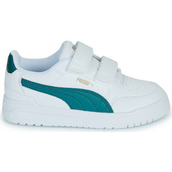 Puma Shuffle DownTown Παιδικά Sneakers Λευκά Κυπαρισσί 403740-05
