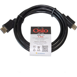 Osio OSK-1260 Καλώδιο HDMI High Speed 1080p με ethernet 1.5 m