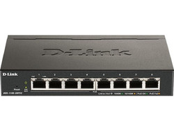 D-Link DGS-1100-08P V2 Managed L2 Switch με 8 Θύρες Ethernet 1Gbps
