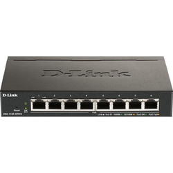 D-Link DGS-1100-08P V2 Managed L2 Switch με 8 Θύρες Ethernet 1Gbps