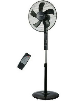Singer SFR40-5BL Ανεμιστήρας Δαπέδου Ορθοστάτης 40cm 55W με Tηλεχειριστήριο