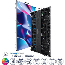 GLOBOSTAR(R) NEOWALL 41001 Οθόνη Video Wall P3.91 Καμπίνα 50x100cm LED 360W 3840Hz 32768 Dots 1900cd/m Nits AC 220-240V Εσωτερικού Χώρου IP31 Full Color S1/16 14Bits - Κάρτα NovaStar MRV208-1 - Προστα