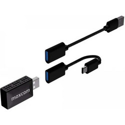 Ασύρματος Αντάπτορας Maxcom MC02 WAVE για Apple CarPlay και Android Auto