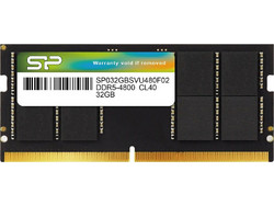 Silicon Power 32GB (1X32GB) DDR5 4800MHz C40 SoDimm SP032GBSVU480F02