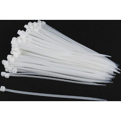 ΔΕΜΑΤΙΚΑ Nylon cable ties, 150 x 3.2 mm, ΛΕΥΚΟ
