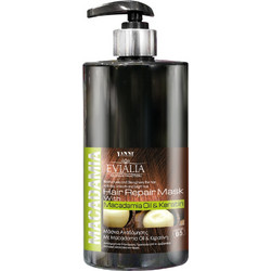 Yanni Extensions Macadamia Oil & Keratin Hair Repair Μάσκα Μαλλιών Κερατίνης για Επανόρθωση για Ταλαιπωρημένα Μαλλιά 500ml