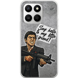 Θήκη Epic Quotes - Say Hello Honor 400 Smart 5G Flexible TPU (Διάφανη Σιλικόνη)