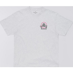 Edwin Ramen Pink T-Shirt Ανδρική Μπλούζα Cotton Oversized Fit - Grey I036627.DF.67