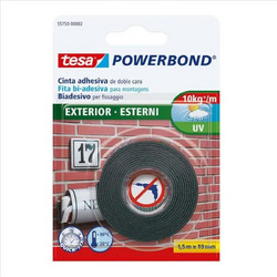 Tesa Ταινία Διπλής Όψης Εξωτερικής Χρήσης 1,5m x 19mm - 70.55750-00004-04