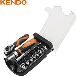 Kendo 20548 Σετ Κατσαβίδι & Καστάνια 35TMX