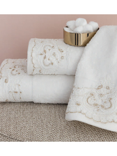 Σετ Πετσέτες Towels Collection LIST CREAM