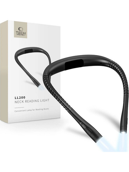 Tech-Protect Φακός Λαιμού LL200 Neck Reading Light Black