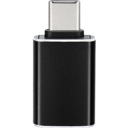 Blue Star Αντάπτορας USB-C male σε USB-A female - Χρώμα : Μαύρο