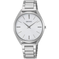 Seiko Γυναικείο Ρολόι με Ασημί Μεταλλικό Μπρασελέ SWR031P1