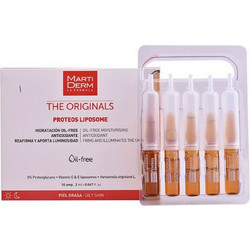 Marti Derm The Originals Proteos Liposome Ενυδατικό Serum Προσώπου & Χειλιών για Ανάπλαση με Βιταμίνη C & Βιταμίνη E 30x2ml
