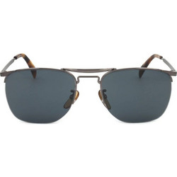 David Beckham DB 1001/S KJ1/IR Ανδρικά Γυαλιά Ηλίου Τετράγωνα Κοκάλινα Ασημί με Μαύρο Polarized Φακό