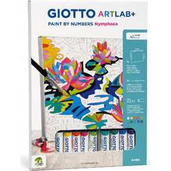 Σετ ζωγραφικής Giotto Artlab+ Paint by Numbers Nymphaea F585000