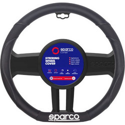 Sparco Κάλυμμα Τιμονιού μαύρο D37.5 8.5cm 1τμχ SPS113