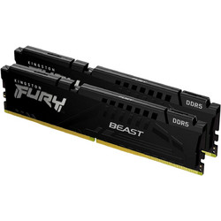 Kingston Fury Beast 64GB (2X32GB) DDR5 RAM 5200MHz Black