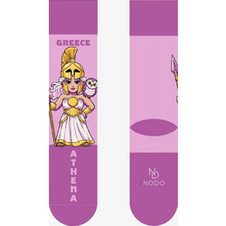 Βαμβακερή Παιδική Κάλτσα με Σχέδια ATHENA NODO