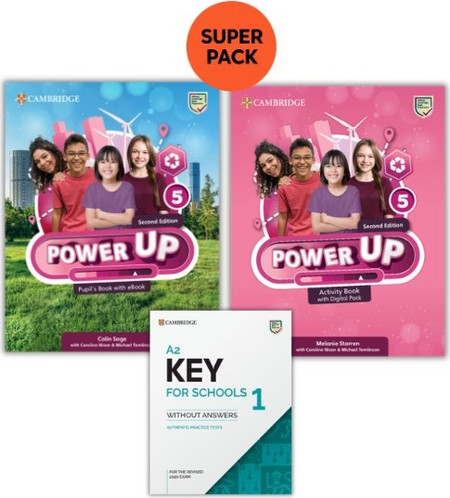 POWER UP 5 SUPER PACK 2 (SB + WB + KEY FOR SCHOOLS 1) 2ND ED