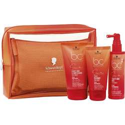 SCHWARZKOPF BC SUN PROTECT Shampoo 100ml + Hair Sunscreen Spray 100ml + Conditioning Treatment 75ml