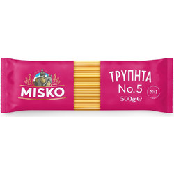 MISKO Μακαρόνια Τρυπητά No5 500gr