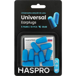 Haspro 5PB Ωτοασπίδες Αφρού Μίας Χρήσης SNR 38dB - 5 Ζευγάρια