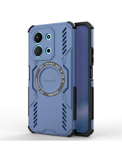 Θήκη Κινητού Θήκη Techsuit ArmorMag Αντικραδασμική (Armor - Shockproof ) με ενσωματωμένη Magsafe δαχτυλίδι για XIAOMI REDMI 15C 5G ΓΚΡΙ-ΜΠΛΕ