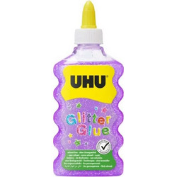UHU ΚΟΛΛΑ GLITTER GLUE ΜΩΒ 177ML