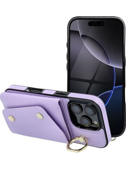 Wallet Case Wonder For Iphone 16e (Se 4 2025) Lilac OEM