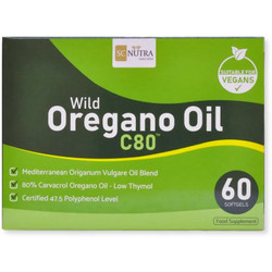 Sweet Cures Wild Oregano Oil C80 60 Κάψουλες