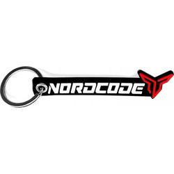 Μπρελόκ Key Chain Nordcode άσπρο/κόκκινο - NORDCODE