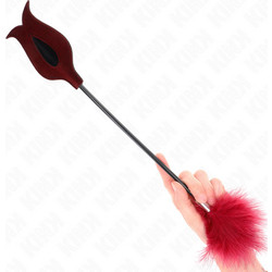 Kink Tickle Feathers with Rose-Shaped Paddle