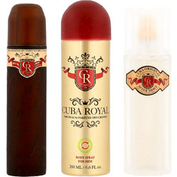 Cuba Royal Eau de Toilette 100ml + Deodorant 200ml + Aftershave 100ml