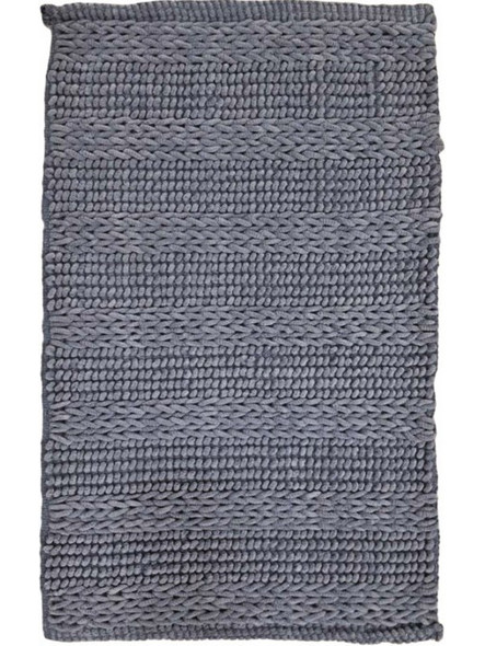 Πατάκι Μπάνιου Σχ. Charlotte 40% Cotton - 60% pol. Blue 50x80cm Flamingo