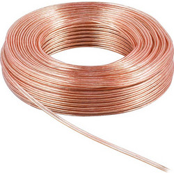 POWERTECH καλώδιο ήχου 2x 0.75mm CAB-SP018, Copper, 10m, διάφανο